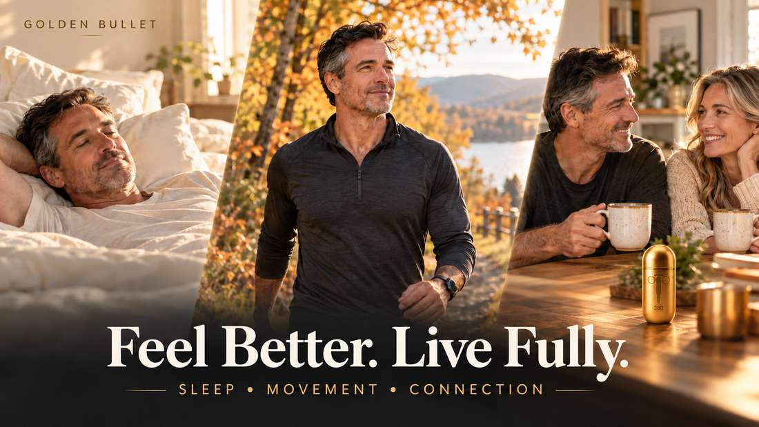 Feeling Drained? How Sleep, Stress, and Daily Habits Affect Men’s Vitality